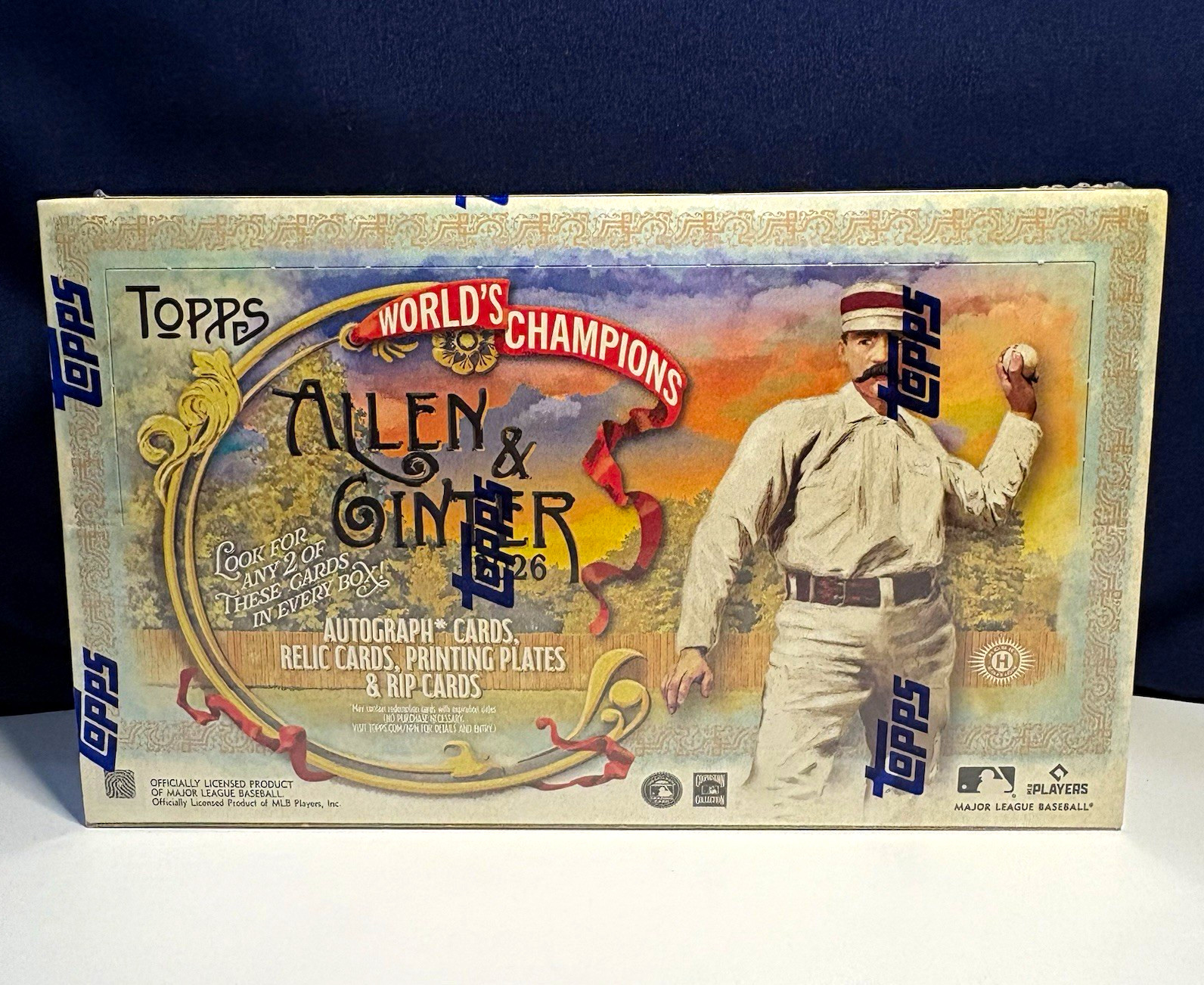 Topps 2026 Allen & Ginter World’s Champions Sealed Hobby Box 