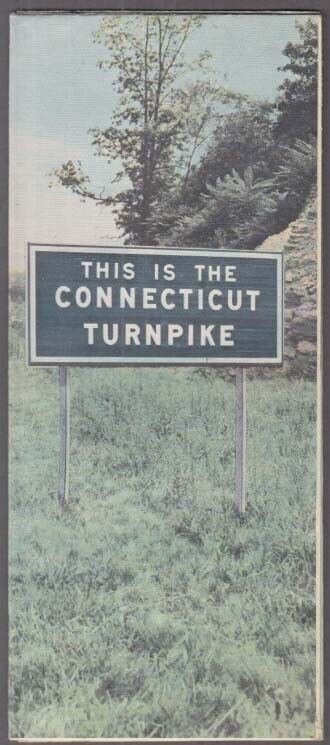 This is the Connecticut Turnpike map & facilities 1959