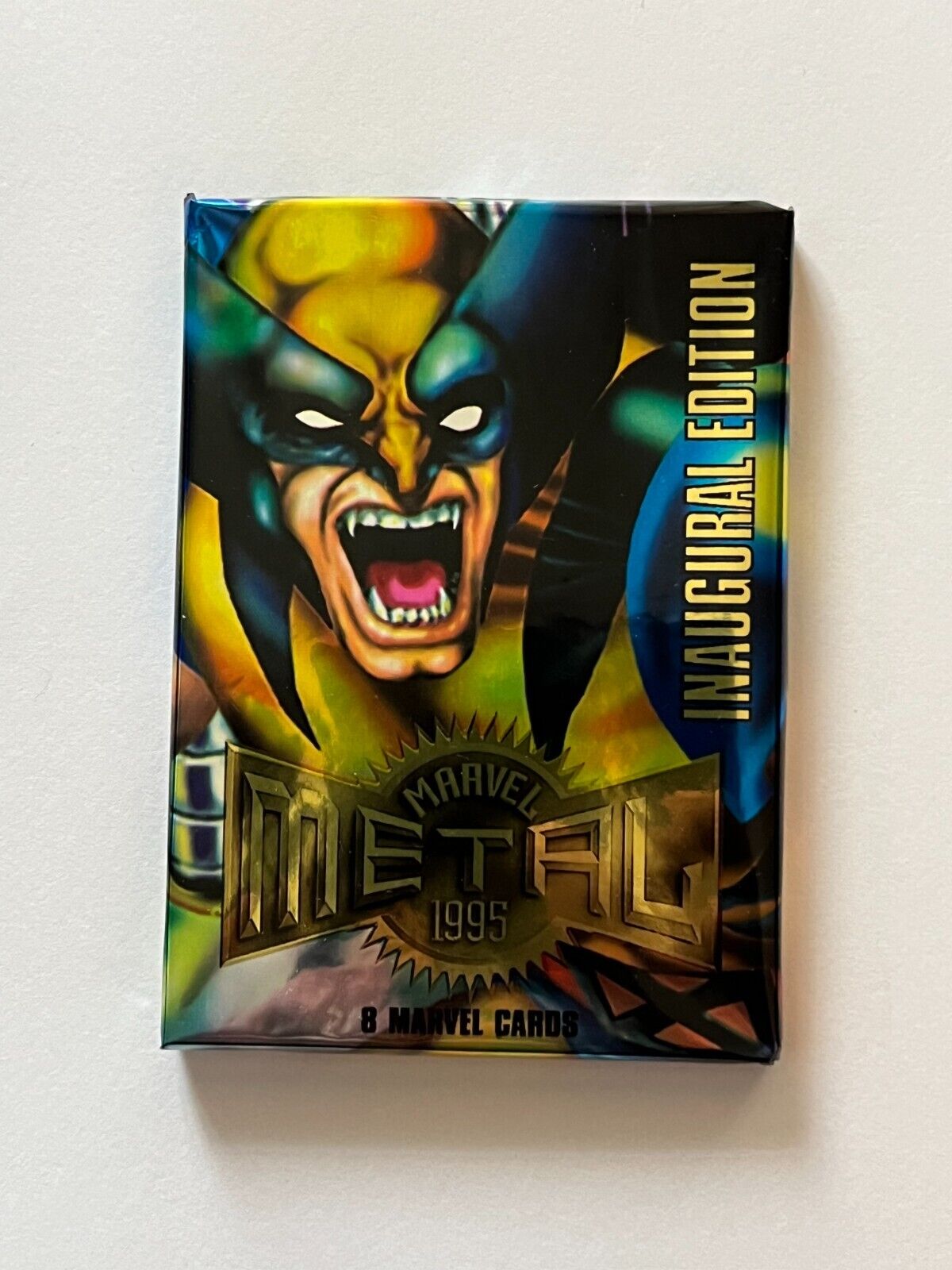 1995 Marvel Metal Inaugural Edition Trading Card Unopened pack