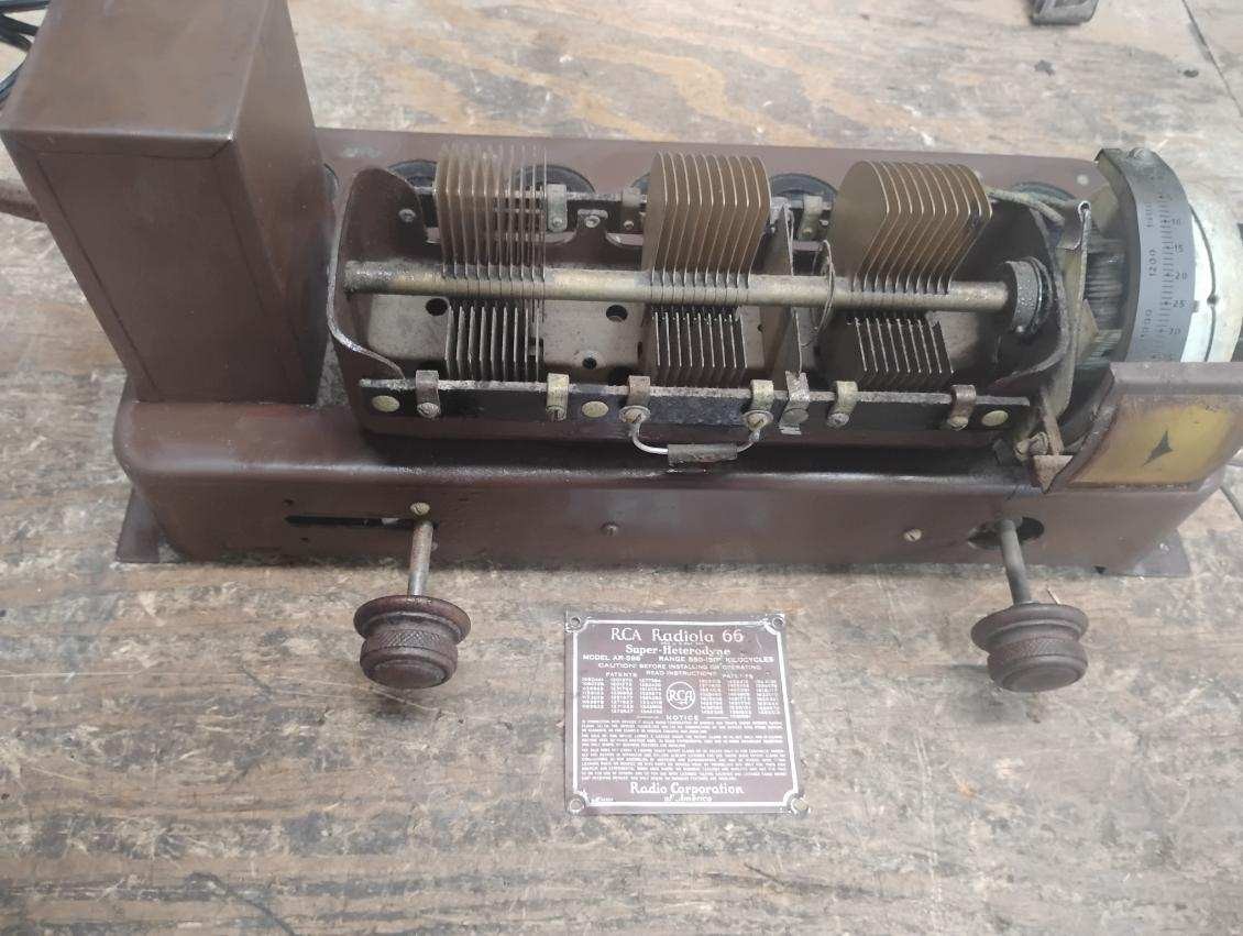 1920's Vintage RCA RADIOLA 66 Radio Tube Amplifier MAKE OFFER