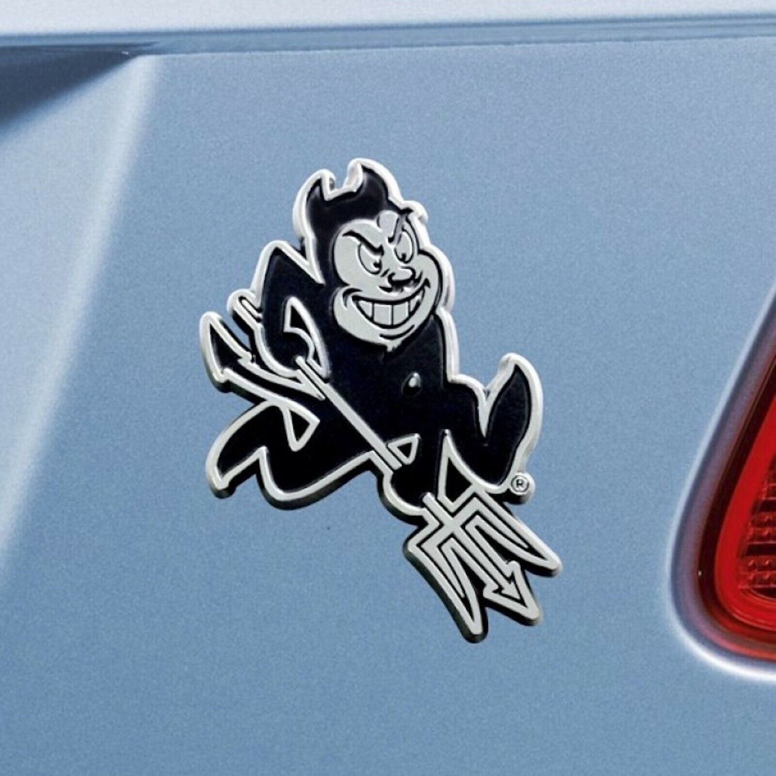 arizona state sun devils ncaa 3-d  metal car auto emblem sticker decal usa made