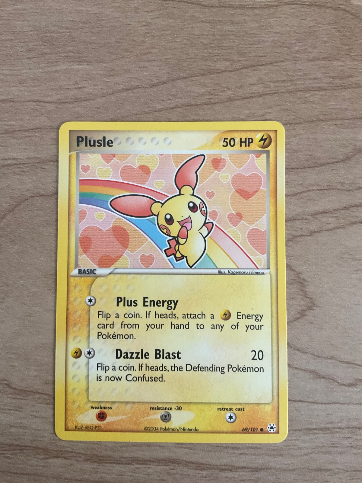Plusle 69/101 EX Hidden Legends Regular