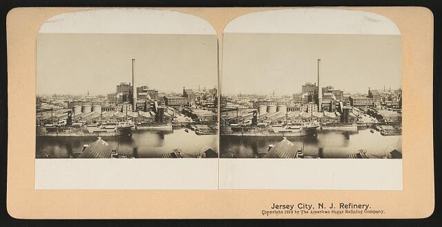 Photo:Jersey City NJ 1912 Refinery American Sugar Refining Company