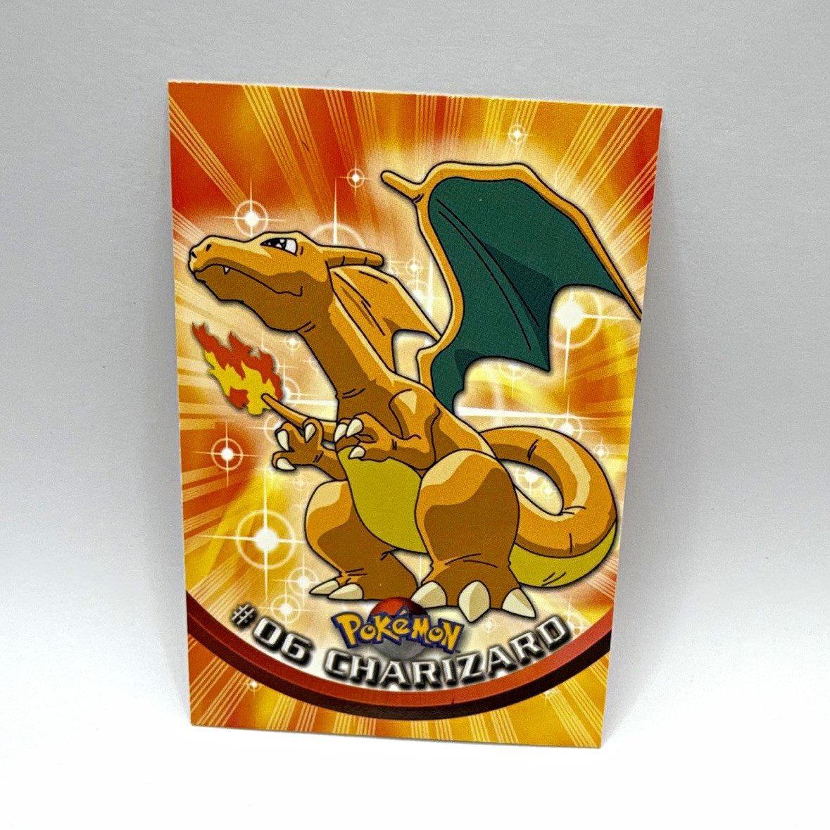Topps Pokémon TV Animation Edition 1999 Charizard #06 Non-Sport Trading Card