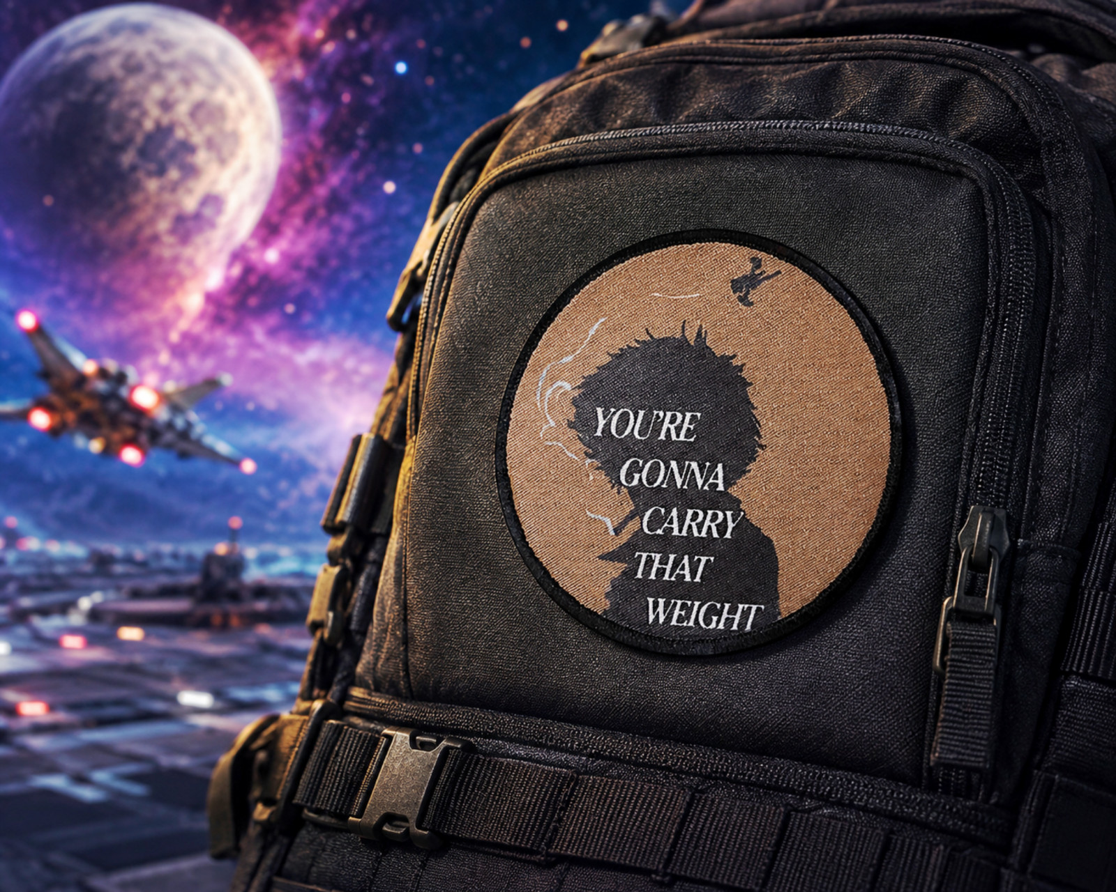 Anime You\'re Gonna Carry That Weight Morale Patch | 3\