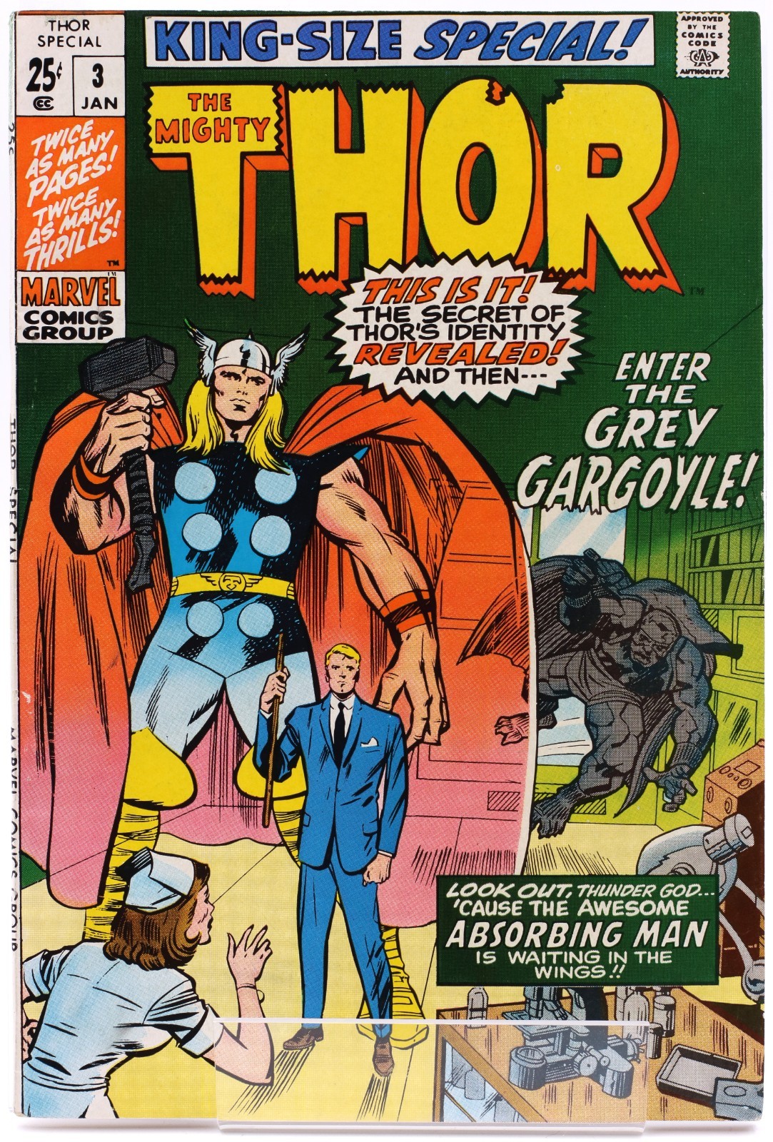 THOR ANNUAL #3 • [7.5] • 1971 • Jack Kirby • MARVEL BRONZE AGE • 1st Printing