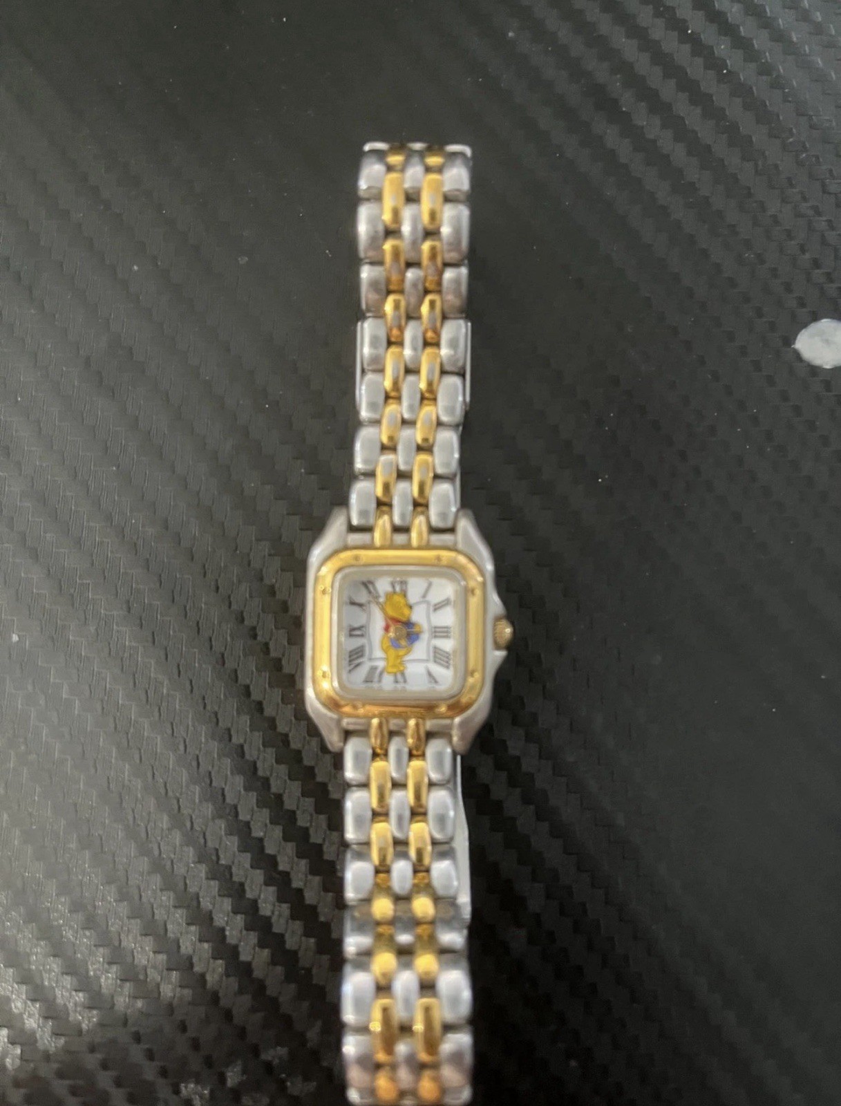 Vintage Winnie the Pooh Watch two tone