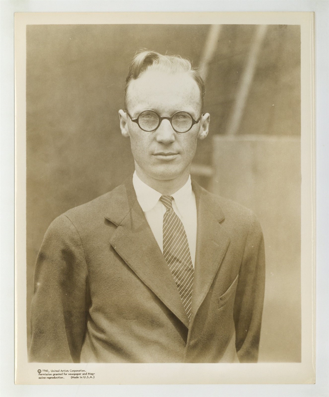 John T. Scopes 1960 Convicted For Teaching Evolution Scopes Monkey Trial J14707 John T. Scopes 1960 Convicted For Teaching Evolution Scopes Monkey Trial J14707
