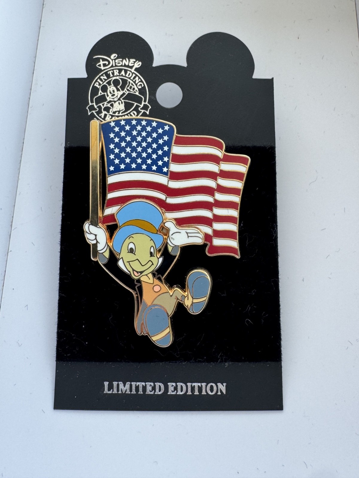 DLR Mickey\'s All American Pin Festival Jiminy Cricket Disney 21986 =