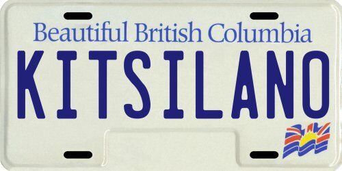Kitsilano Beach Vancouver Beautiful British Columbia Canada BC License Plate