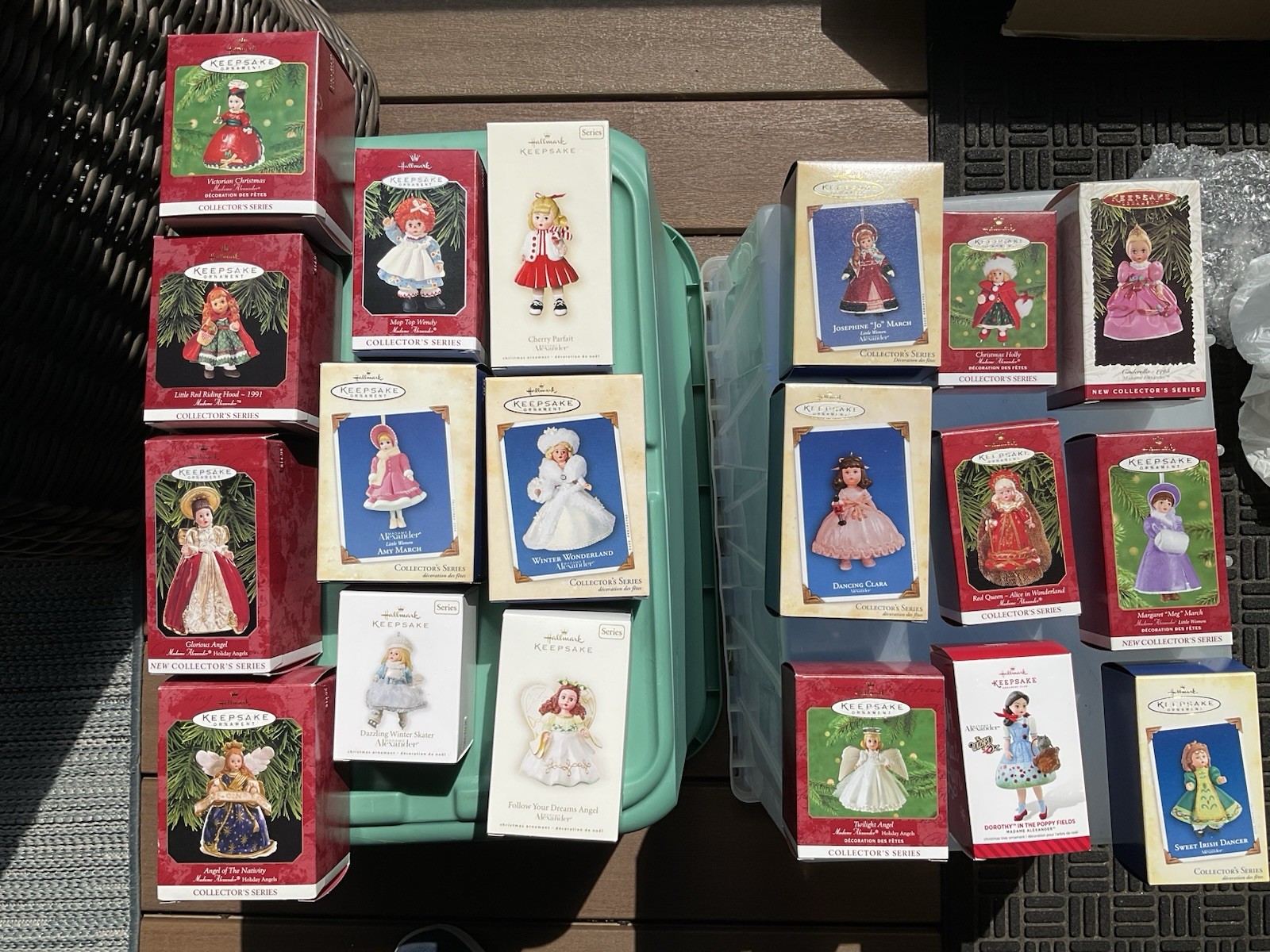 Hallmark Keepsake Christmas Ornament LOT of 19 Madame Alexander Series Ornaments Hallmark Keepsake Christmas Ornament LOT of 19 Madame Alexander Series Ornaments
