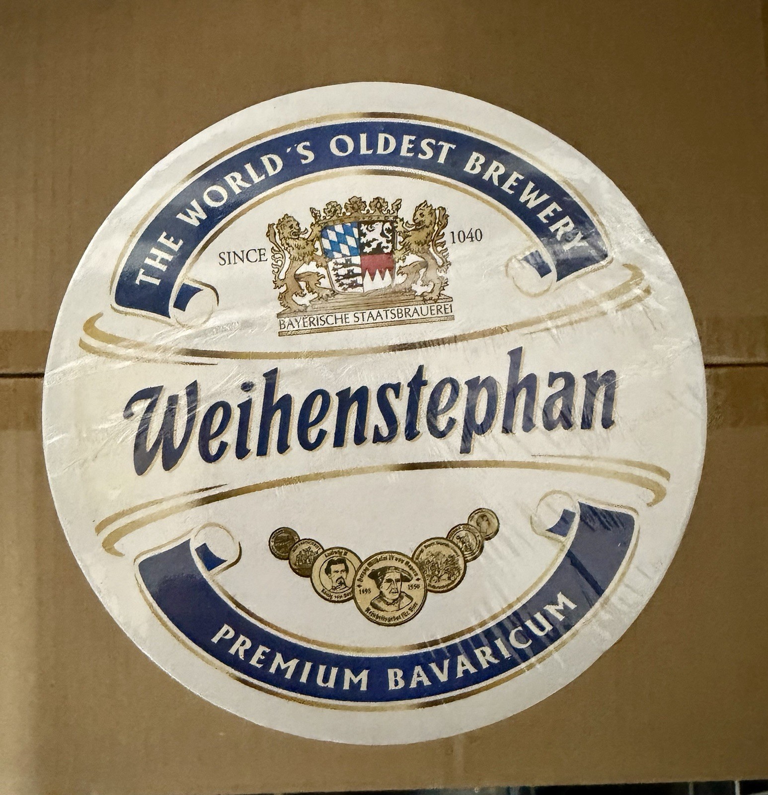 Weihenstephan Premium Bavarium Beer Coaster Breweriana Collectible Weihenstephan Premium Bavarium Beer Coaster Breweriana Collectible