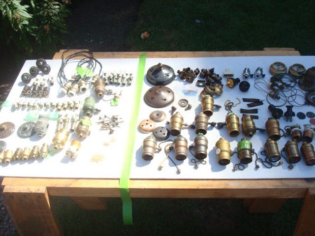 TIFFANY STUDIOS AND HANDEL LAMP PARTS TIFFANY STUDIOS AND HANDEL LAMP PARTS
