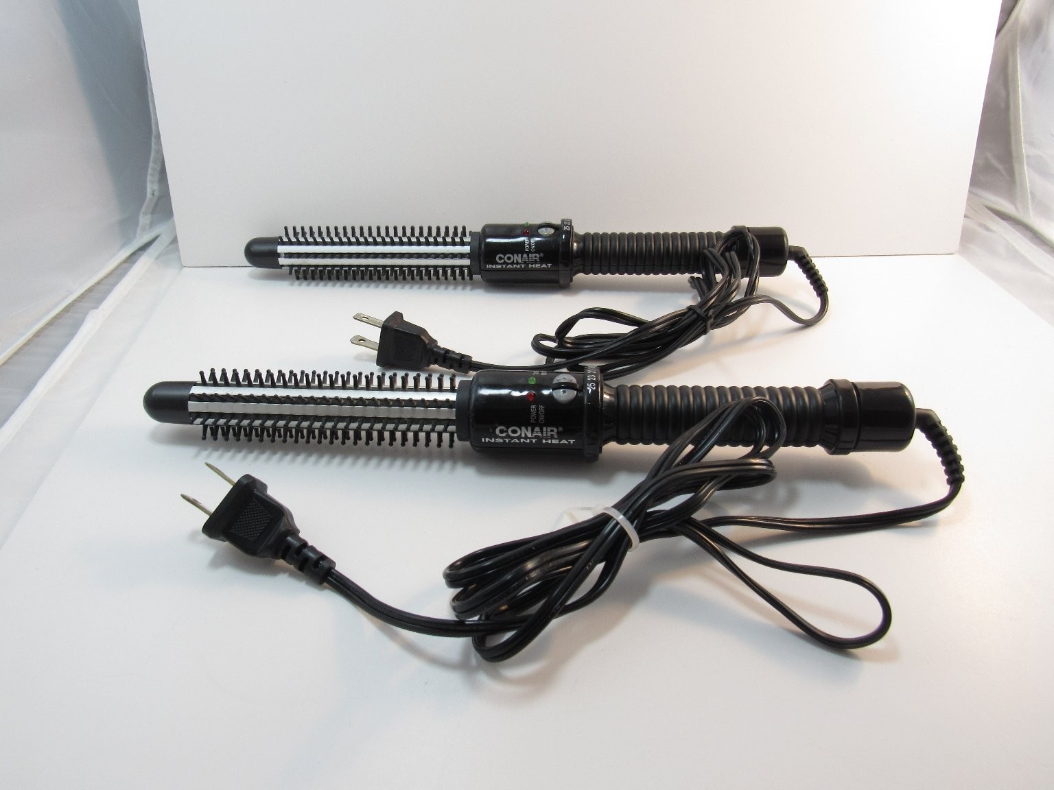 Conair Instant Heat Hair Styling Brush Lot of 2 120V 90W China