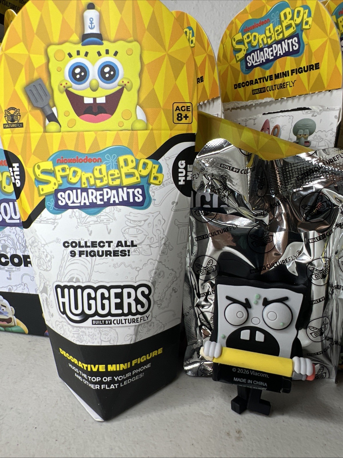 Culturefly SpongeBob SquarePants Huggers Mystery Chase DOODLE BOB *SUPER RARE*