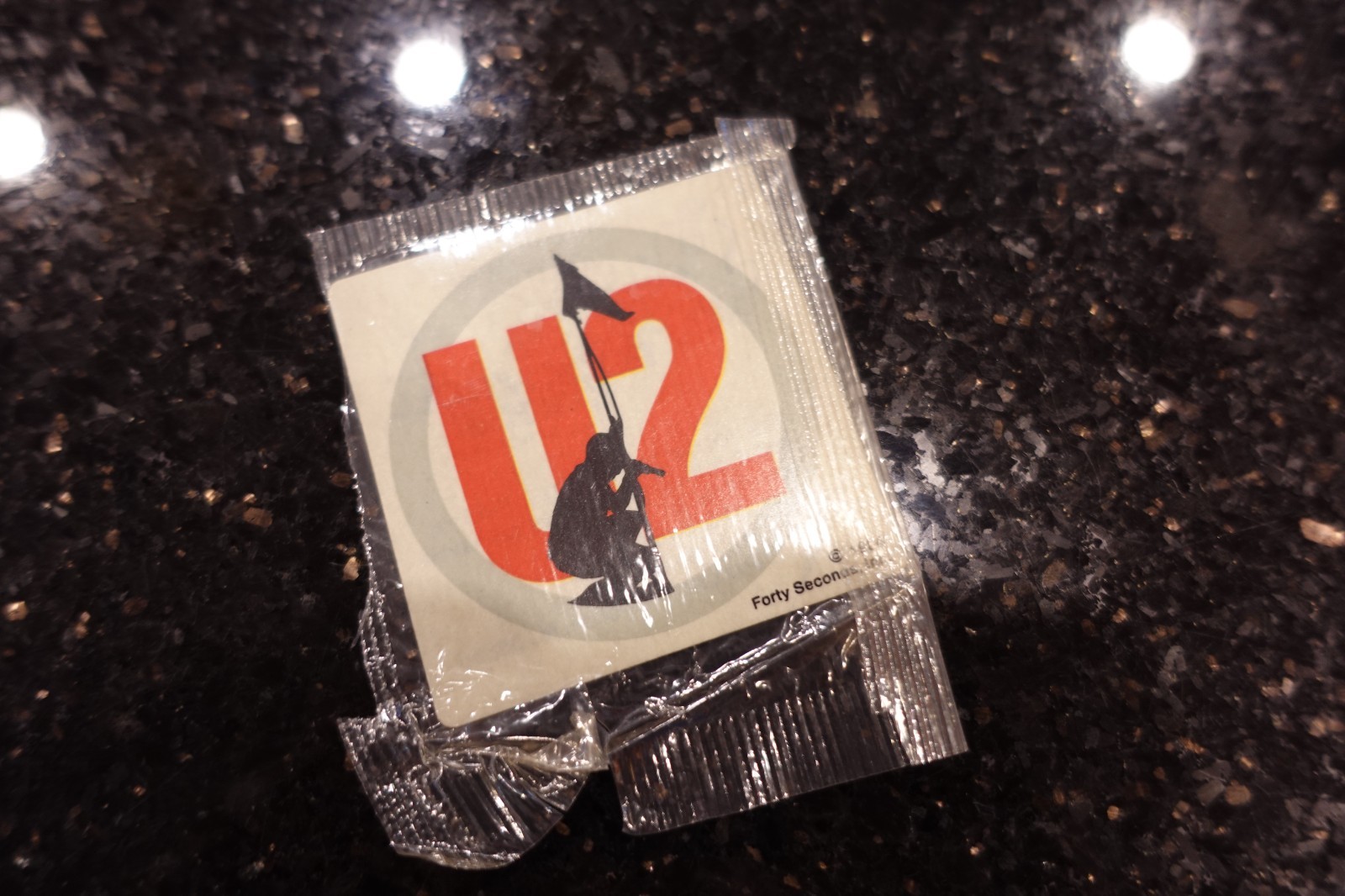 Vintage 1984 Cap’n Crunch U2 Rock ’N’ Roll Sticker Prize Premium  Super Rare  A3