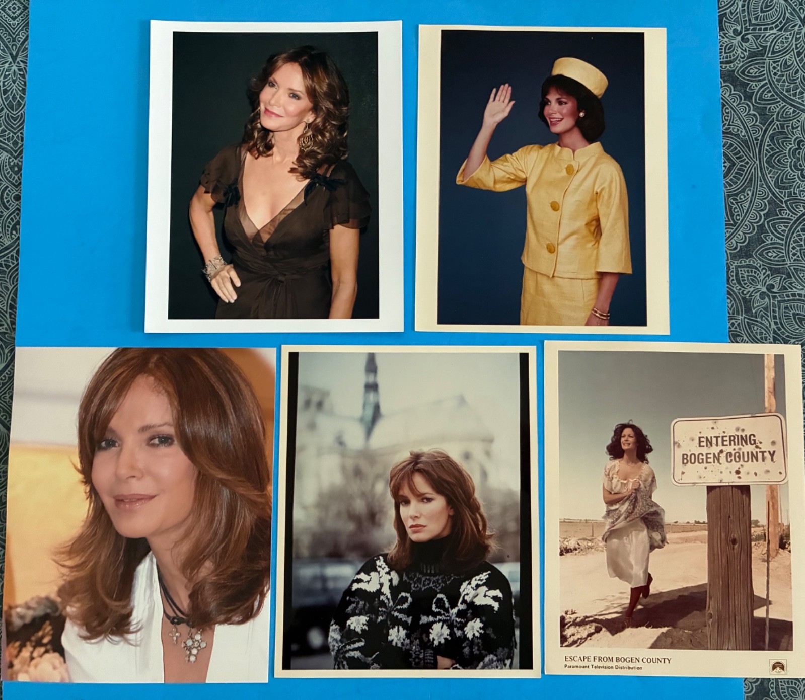 Vintage Jaclyn Smith Photo Lot (16) - Charlie\'s Angels TV Movies Wire Photos ++
