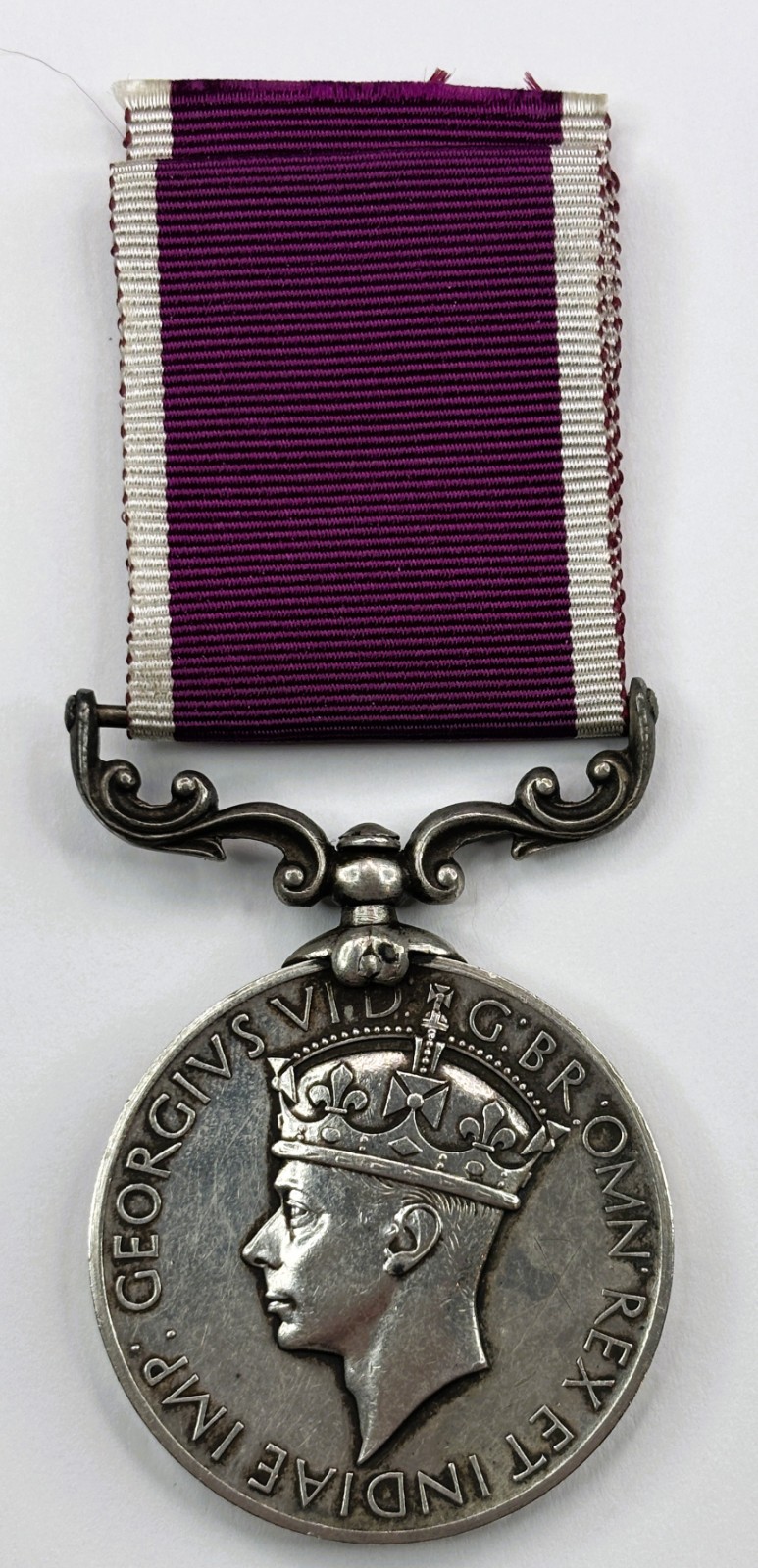 British India For Long Service and Good Conduct Medal King George VI