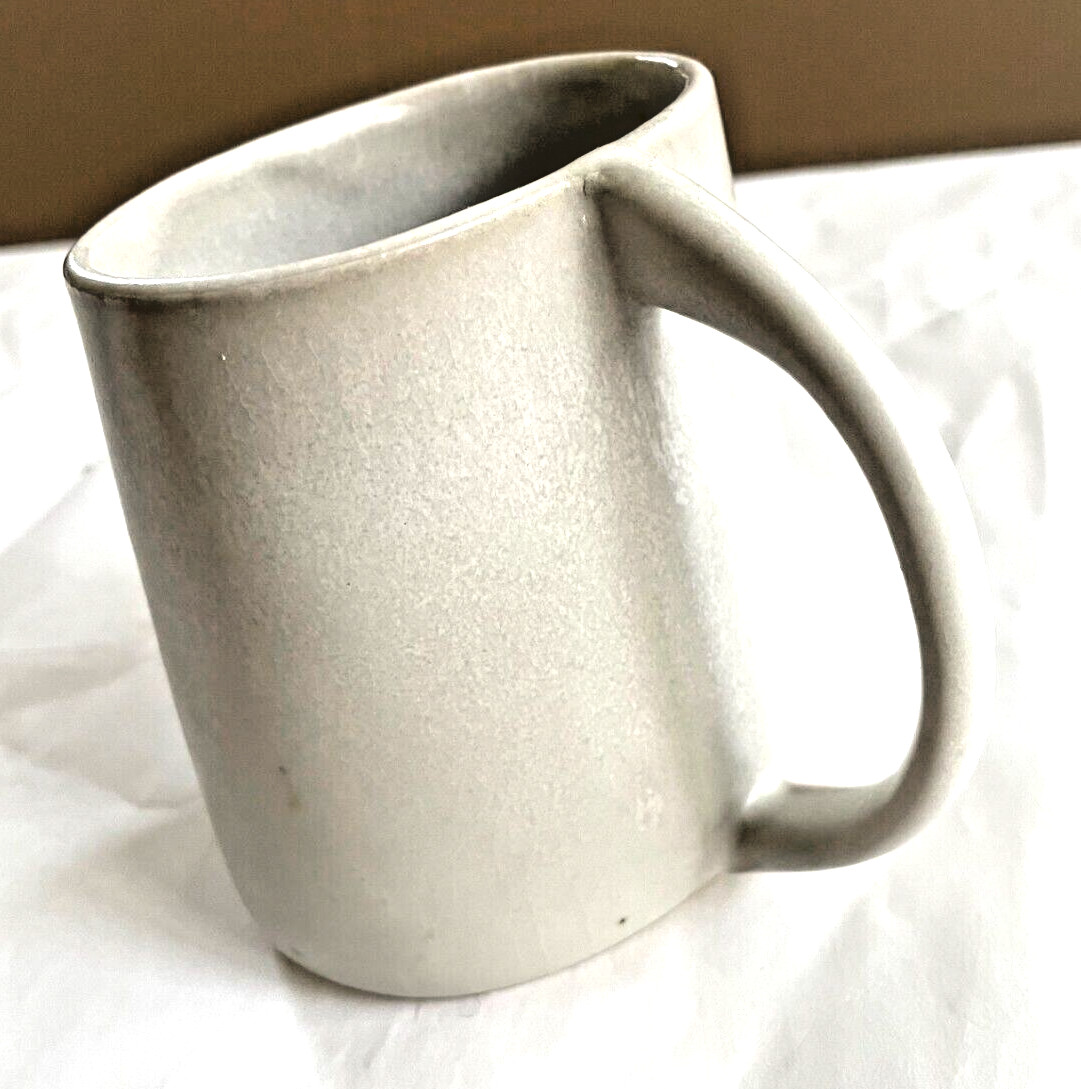 MCM David Gil very early WHITE COFFEE MUG - Very Good Condition