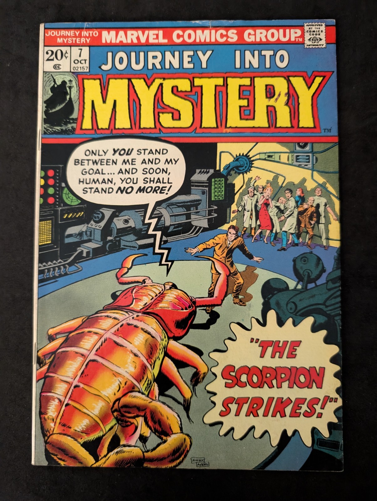 Journey Into Mystery #7 Marvel Jack Kirby Cover Bronze Age 1973 VF