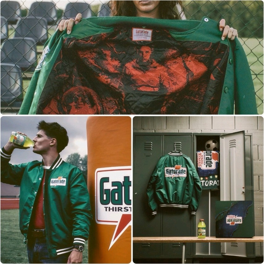 Gatorade x Stranger Things Upside Down Capsule Extra Large L Jacket Gatorade x Stranger Things Upside Down Capsule Extra Large L Jacket
