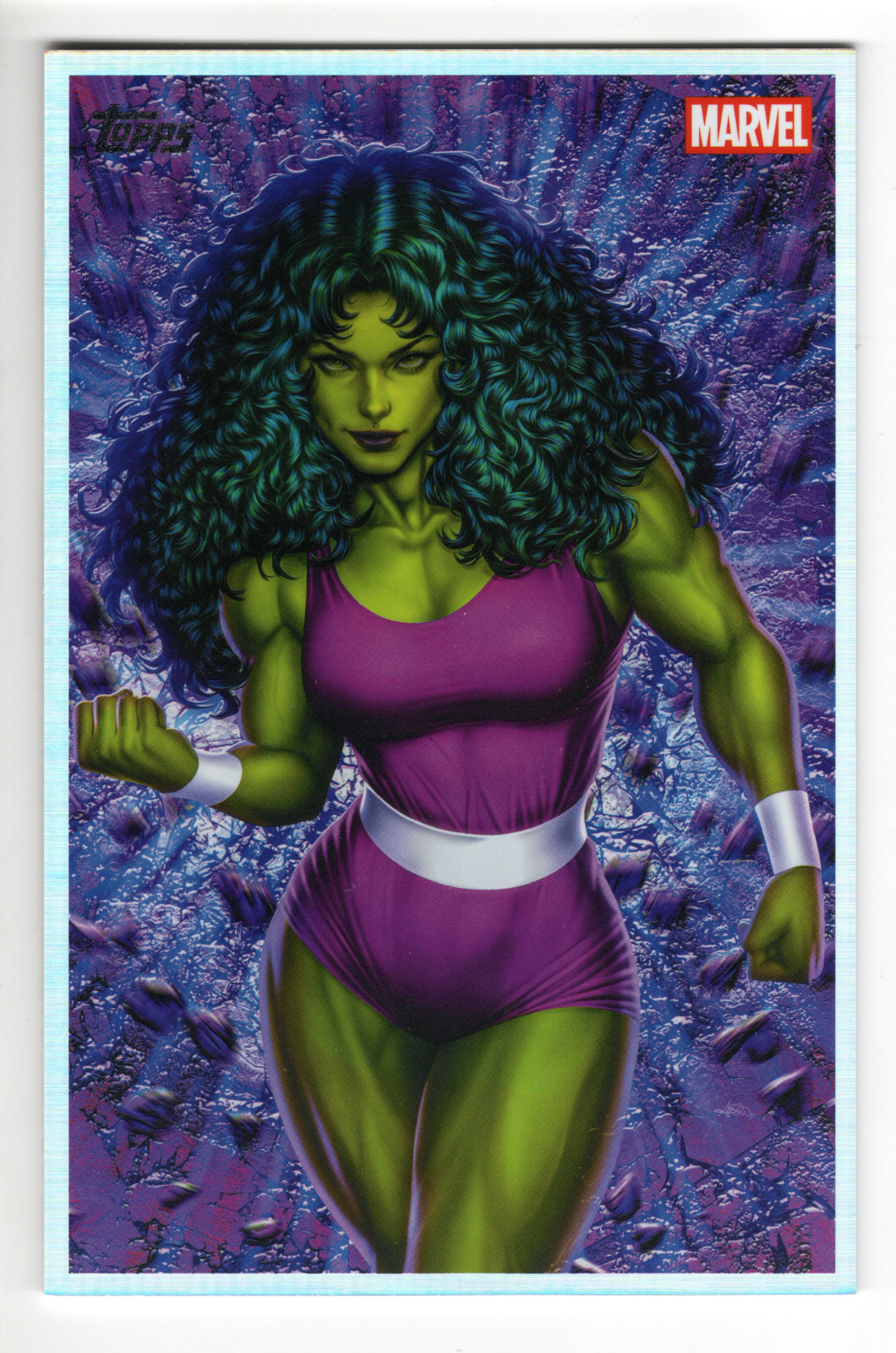 2026 Topps Marvel Vault Originals Art By Ariel Diaz She-Hulk Jumbo VO-16
