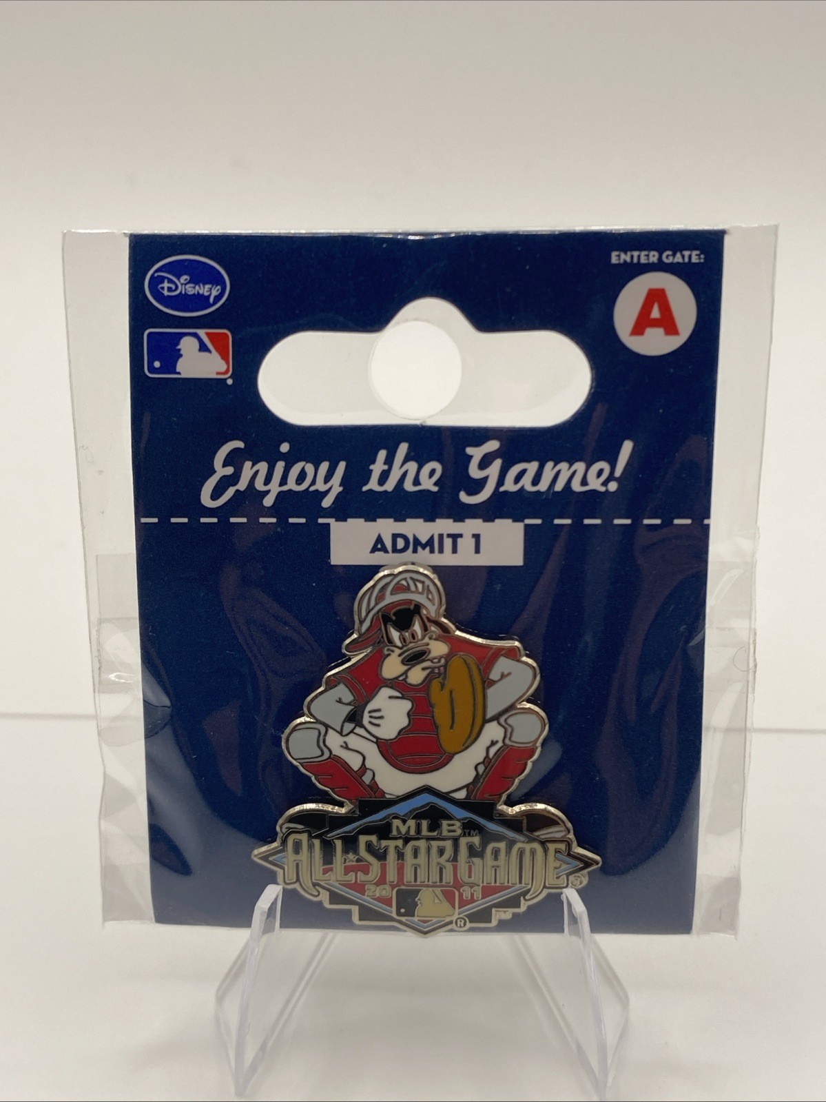 DISNEY/MLB CATCHER GOOFY 2011 ALLSTAR GAME PIN