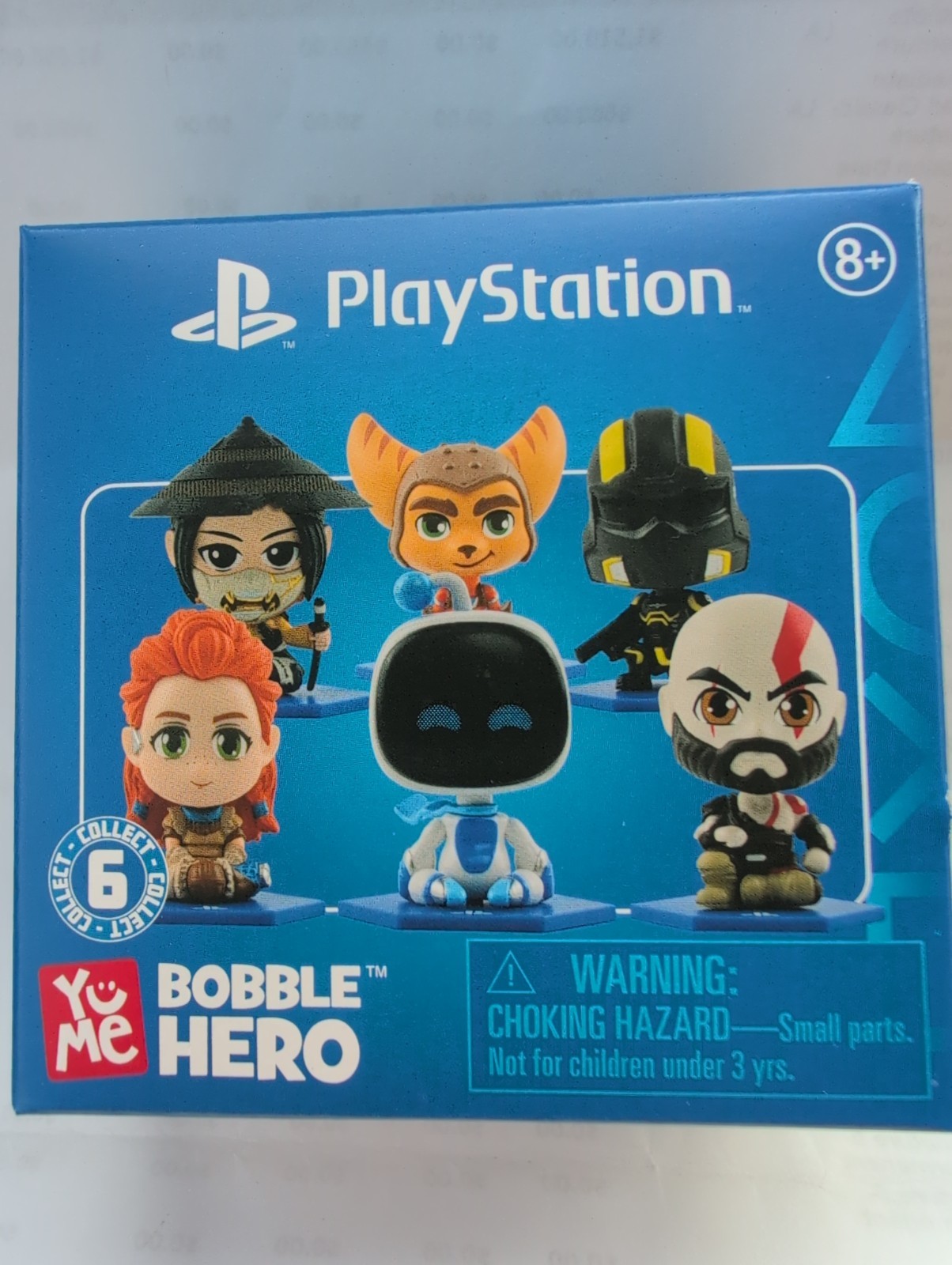 YuMe Bobble Hero Playstation Mystery Figure Blind Box*SEALED*NEW YuMe Bobble Hero Playstation Mystery Figure Blind Box*SEALED*NEW