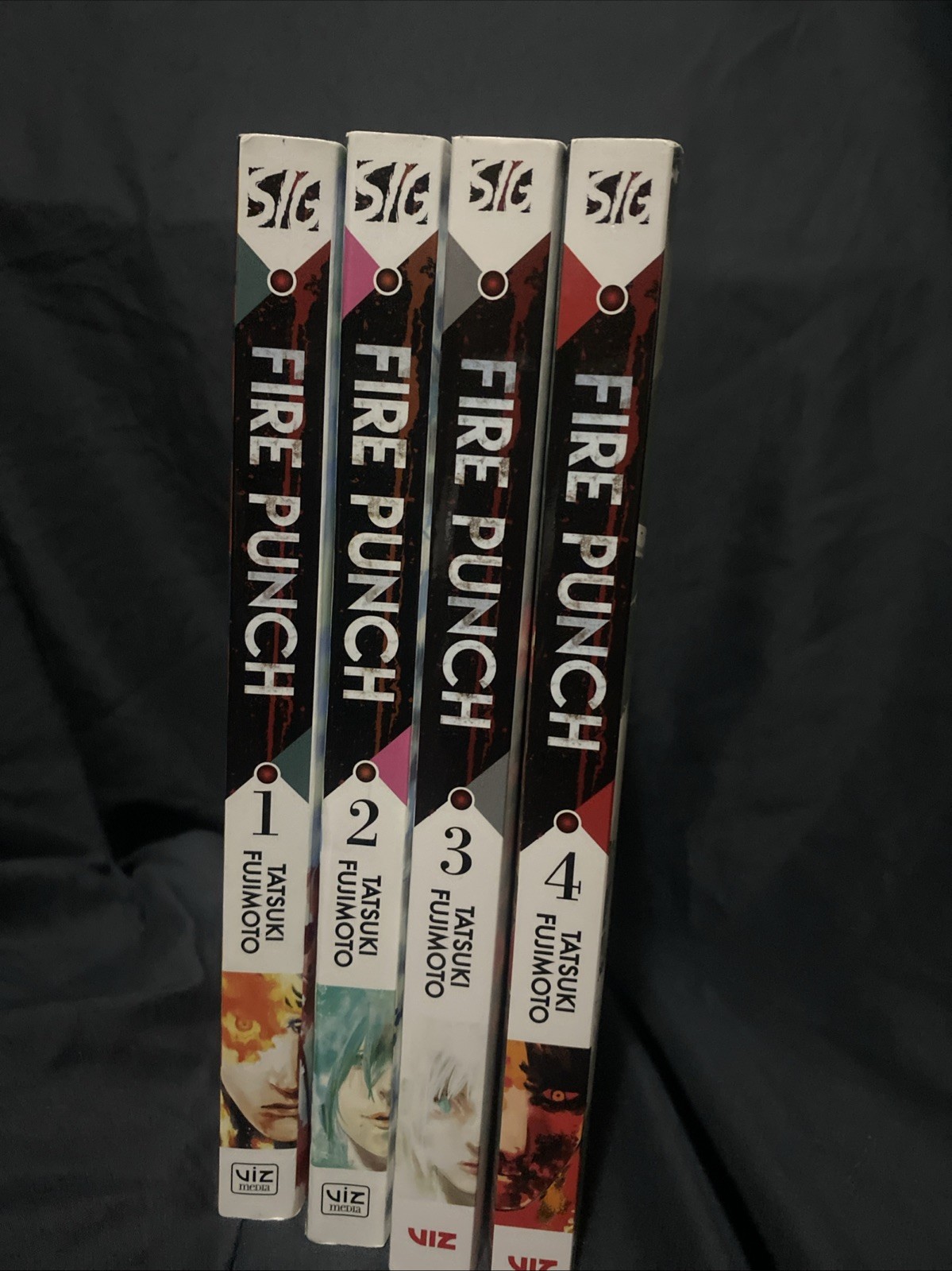 Fire Punch Vol 1-4 Manga Set (Lot of 4) English Trade Paperback Fujimoto