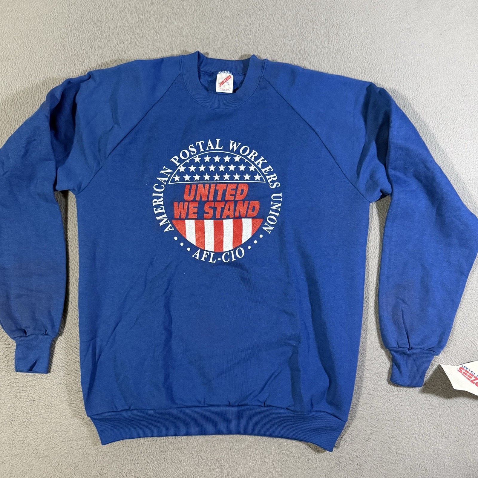 Vintage Jerzees American Postal Workers Union Shirt US Mail USPS Sweatshirt XL