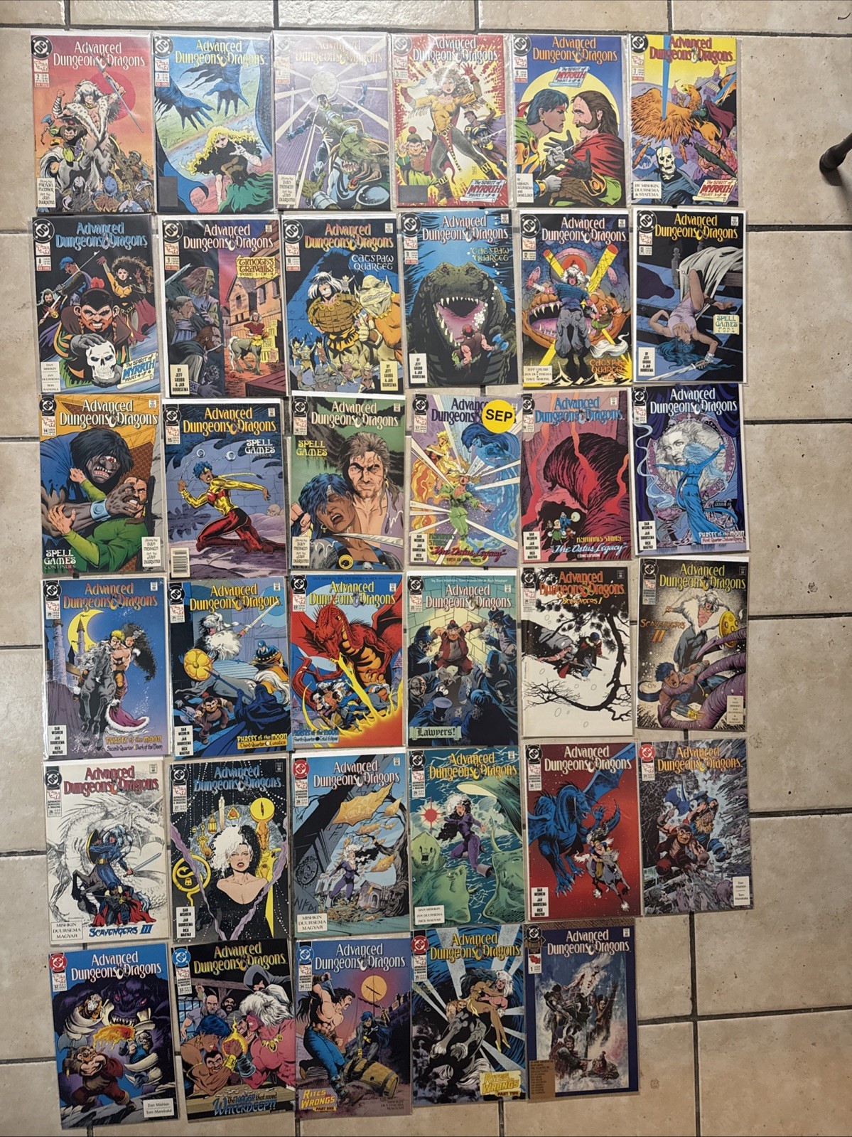 Advanced Dungeons & Dragons 2- 35 Annual 1 DC Comics 1989