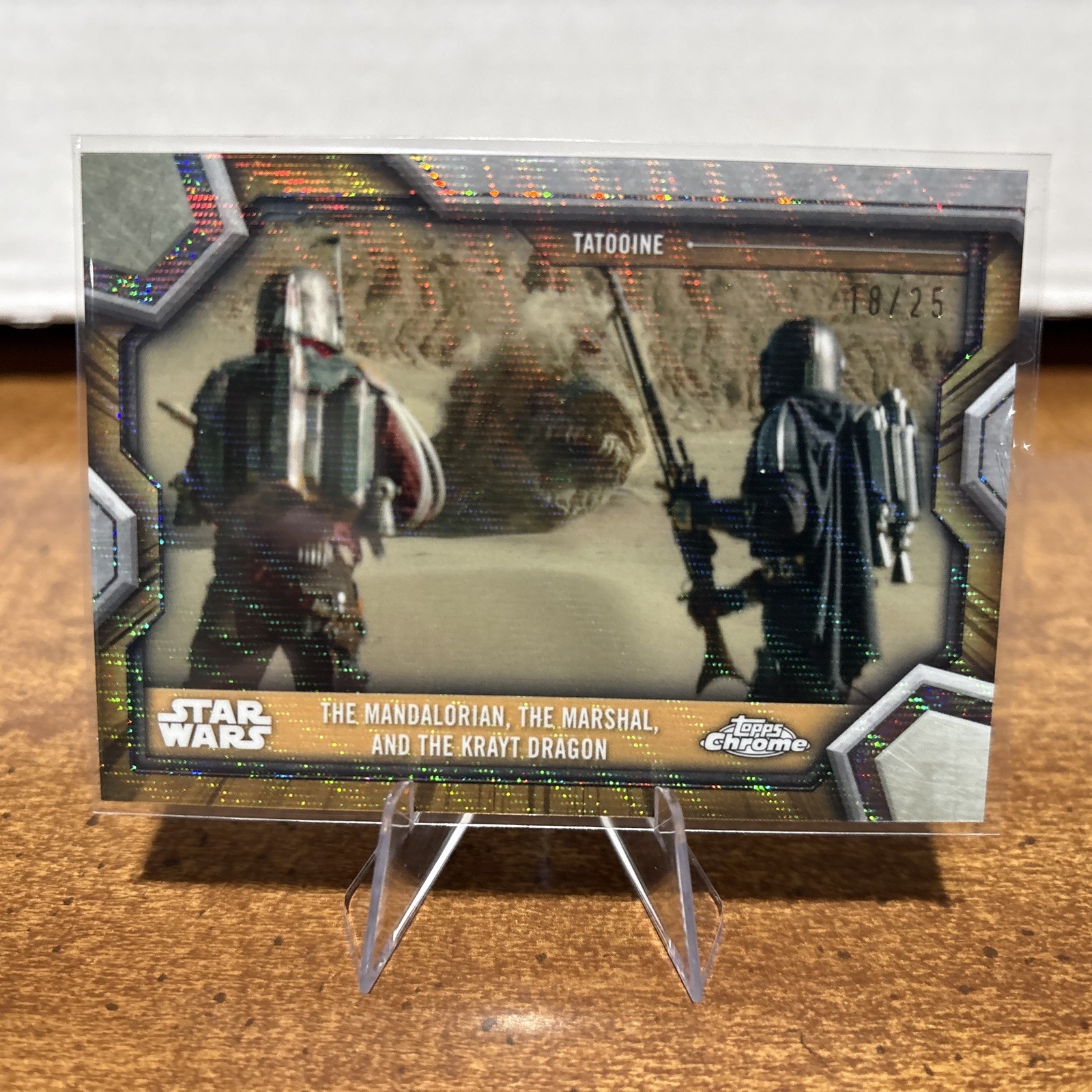 2025 Topps Chrome Star Wars Hyperspace  The Mandalorian 18/25 Hyperlanes