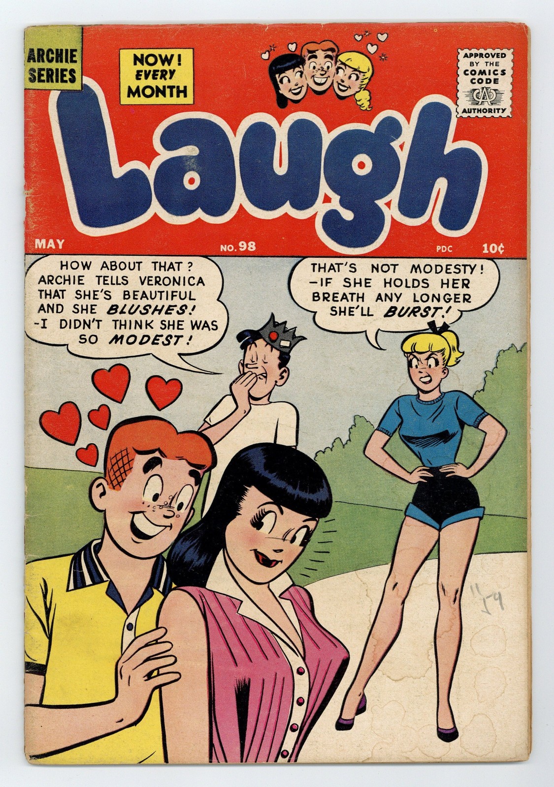 Laugh Comics #98 GD- 1.8 1959