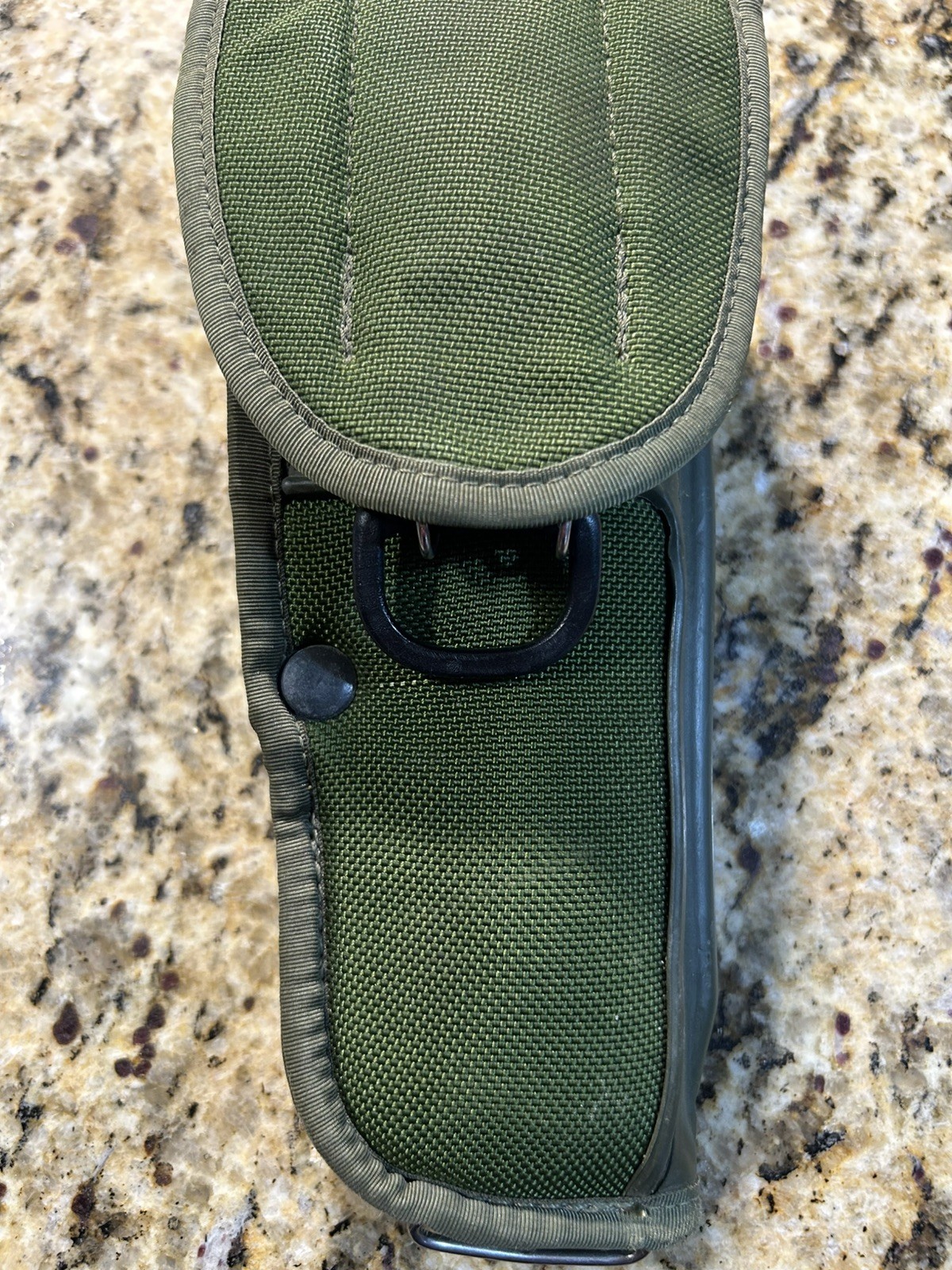USGI M-12 M12 OD HOLSTER PISTOL FOR BERETTA M9 NSN 1095-01-194-3343, EXCELLENT