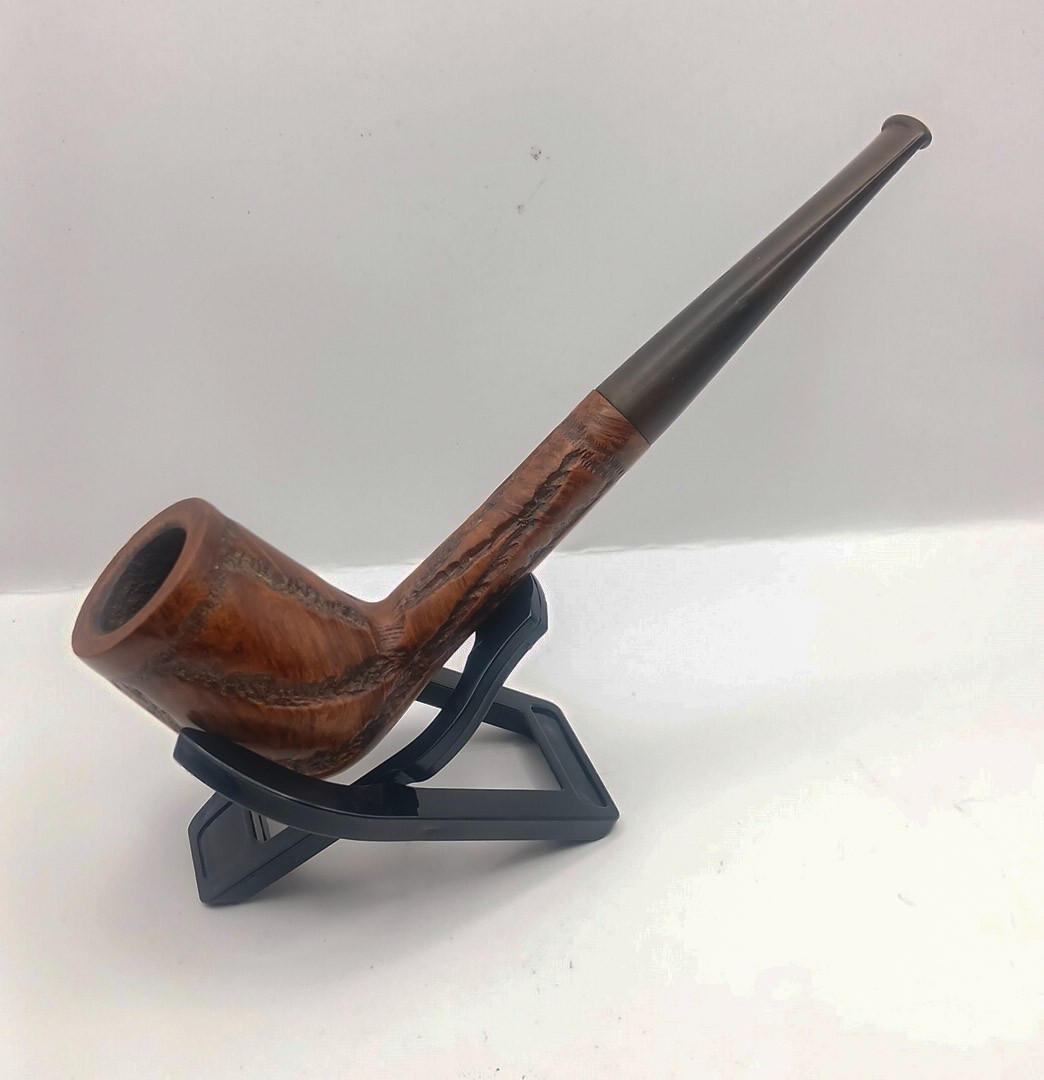 Vintage Proctus Deluxe Tobacco Pipe – Rusticated Estate Pipe