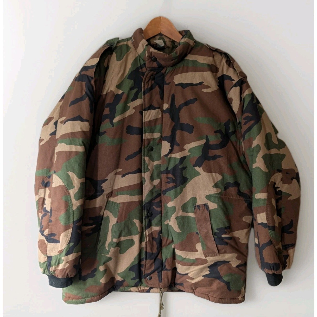 Dubon IDF Israeli Army Field Jacket Large Camo Military Hunting *No Hood*