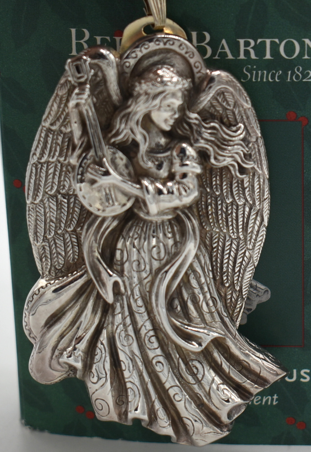 2006 REED BARTON Sterling Silver Christmas ORNAMENT JULIA ANGEL New Old Stock