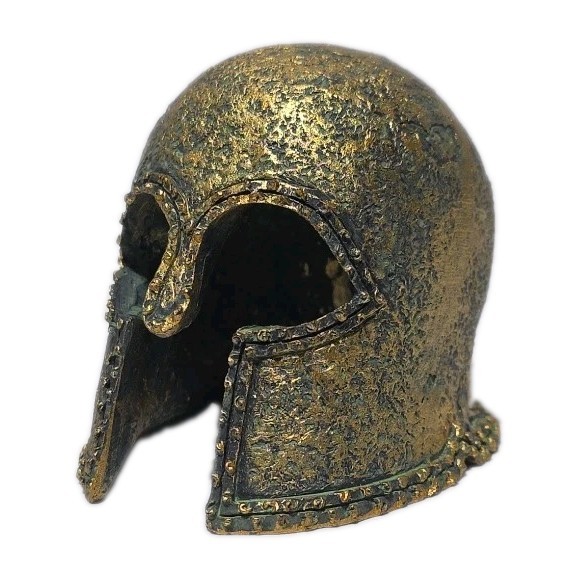Solid Bronze Sparta Helmet 3\