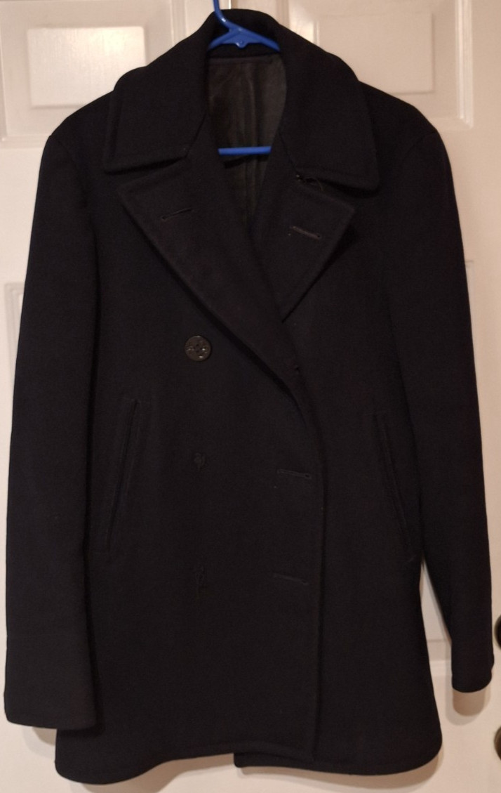 Robert F. Kennedy  Sr. R. F. K. WWII U.S. Navy Wool Peacoat Size 38