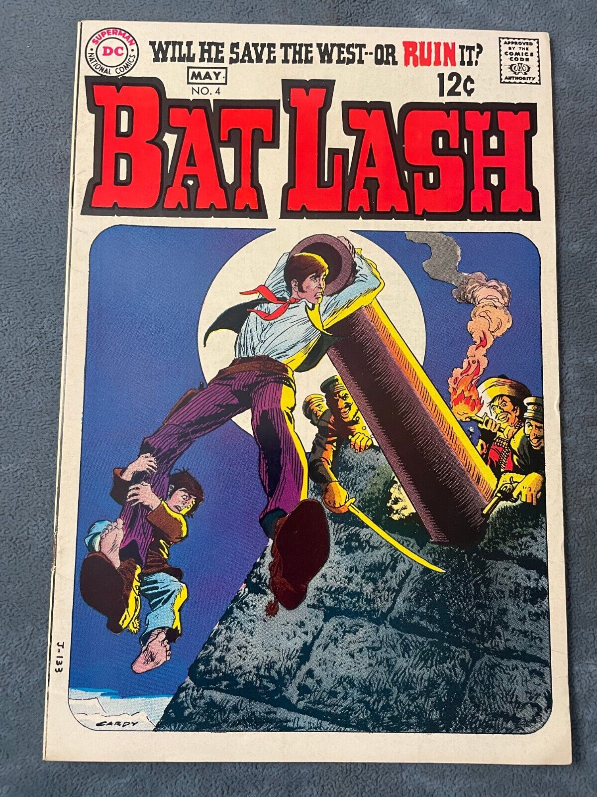 Bat Lash #4 1969 DC Comic Book High Grade Silver Age Western VF+