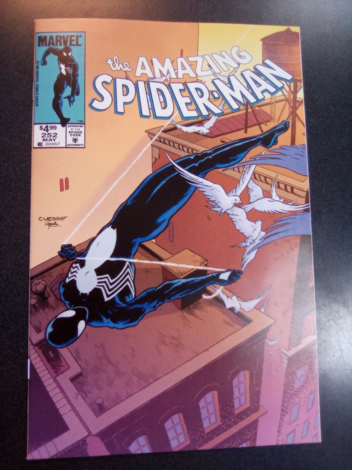 Amazing Spider-Man #252 1:25 Charles Vess Hidden Gem Variant Comic Book NM