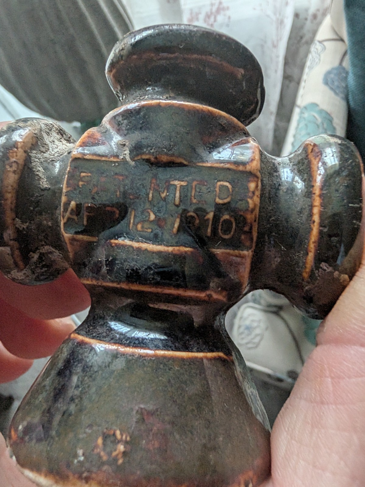 Nice Early Pottery Insulator
