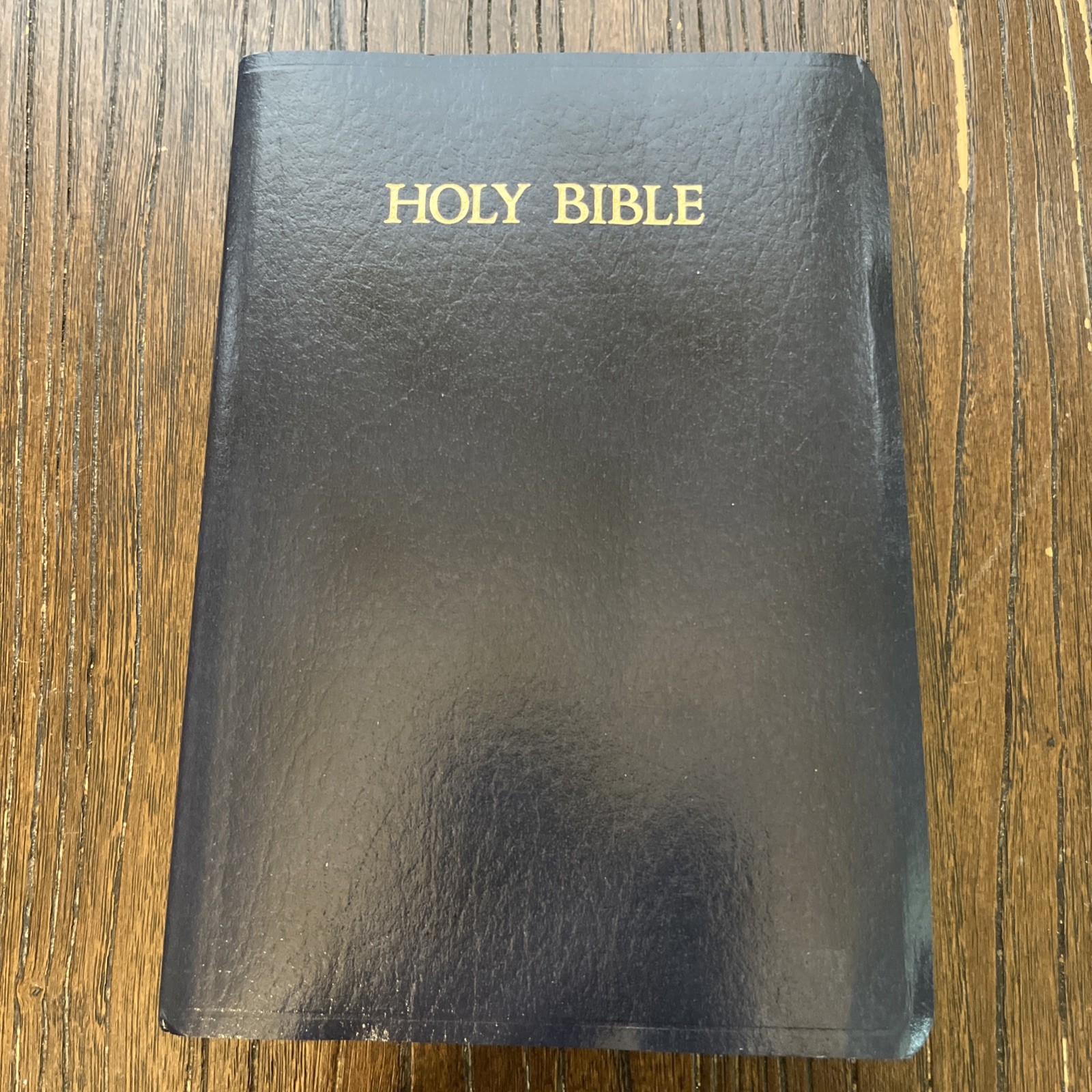 Vtg 1984 Holy Bible KJV Words of Christ in Red Dictionary/Concordance book