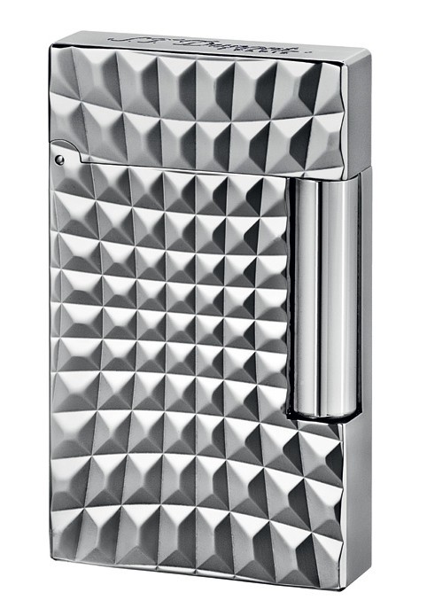 Rare S.T. Dupont Line 2 Silver Color Lighter New Palladium Limited Edition
