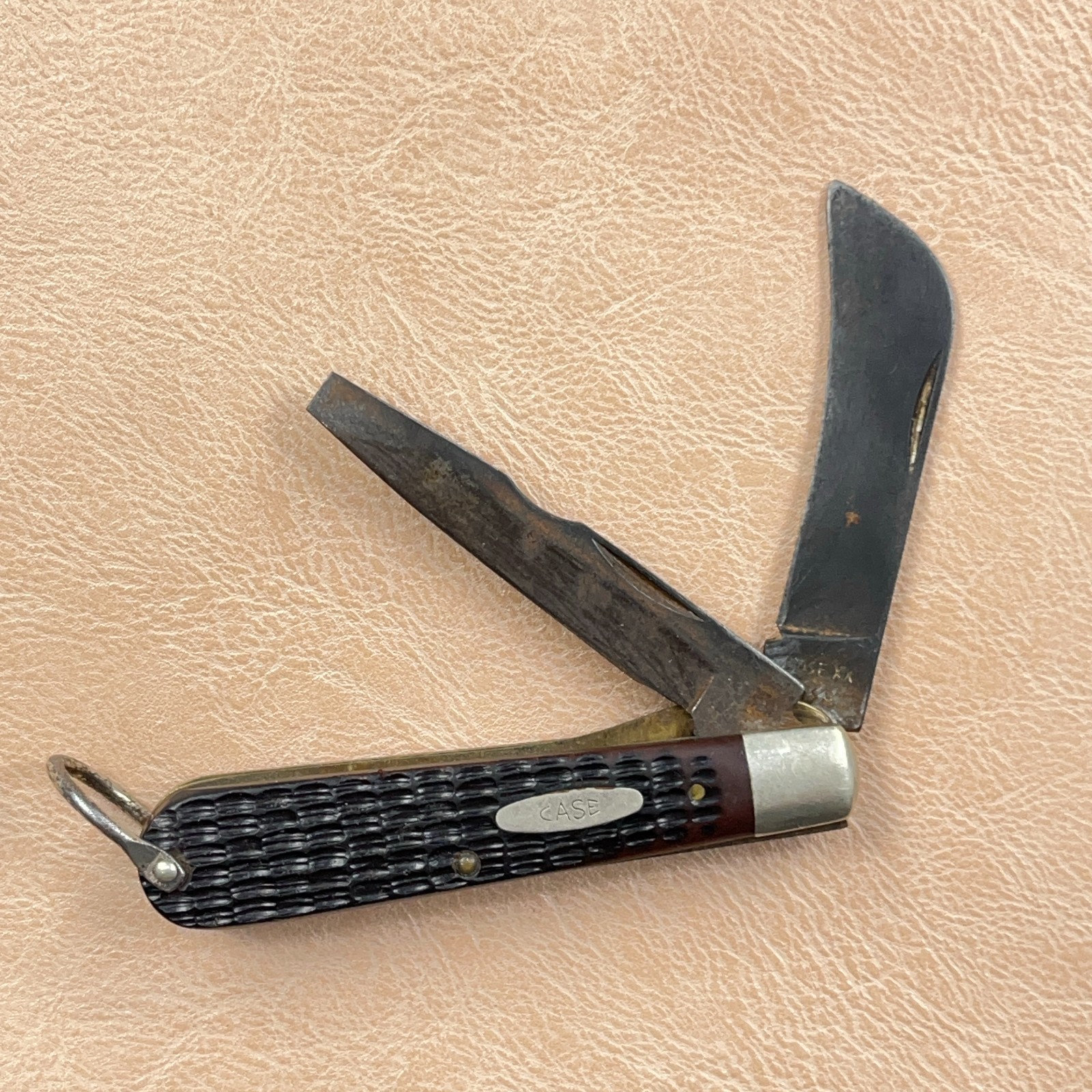 Vintage Case XX Rigging Electrician Knife Delrin 62031 LHR Used 90s B