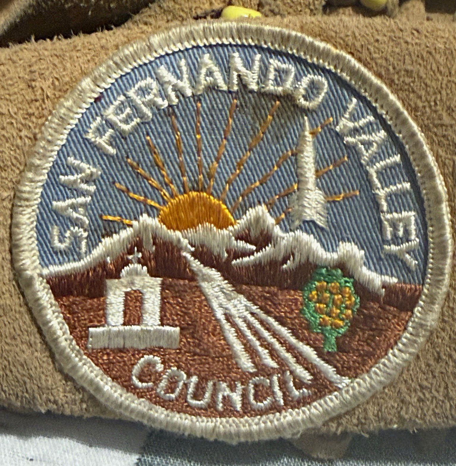 Vintage BSA San Bernardino Valley Council California Boy Scout Patch 3\