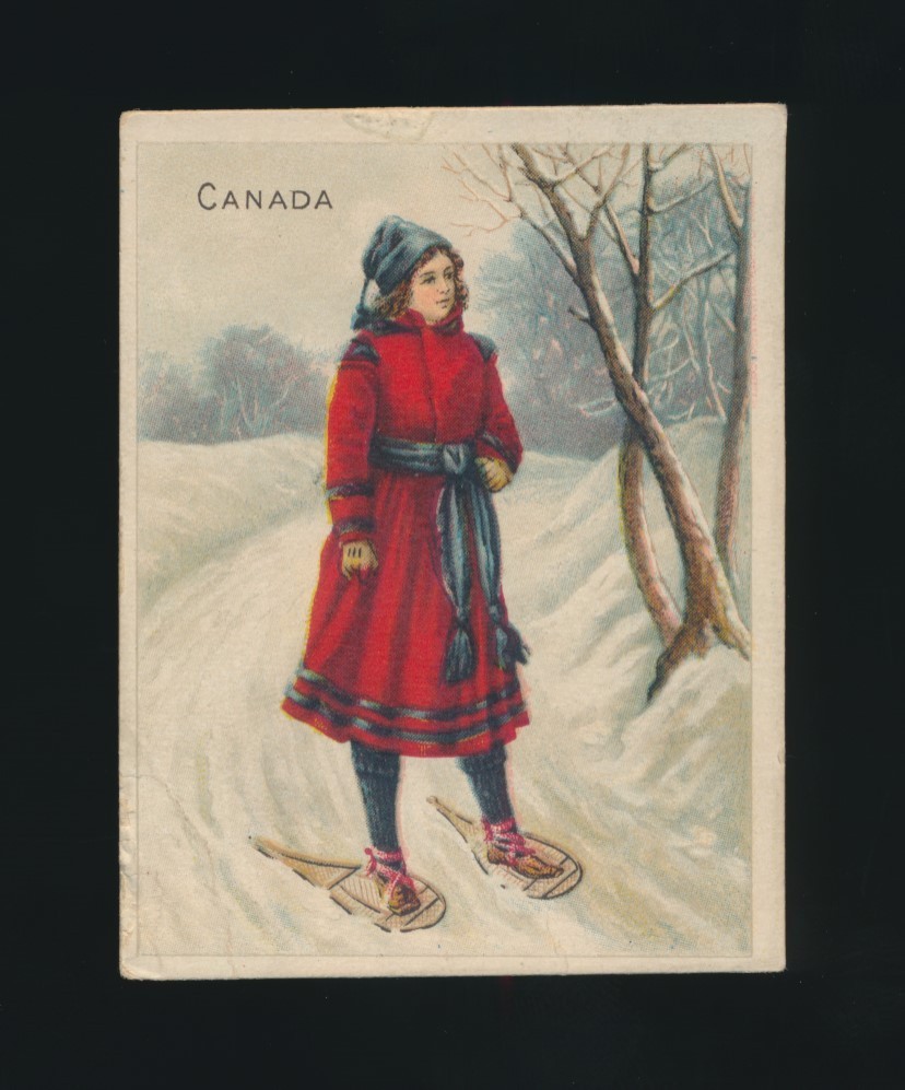 1911 T52 Helmar Cigarettes COSTUMES & SCENERY -CANADA