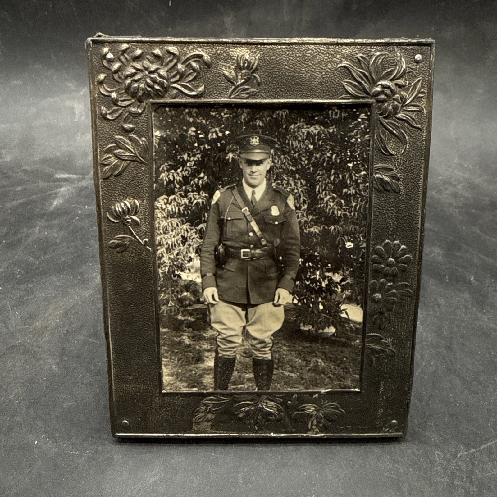 1930's Antique framed photogarph photo Police Officer Cop Uniform 1930's Antique framed photogarph photo Police Officer Cop Uniform