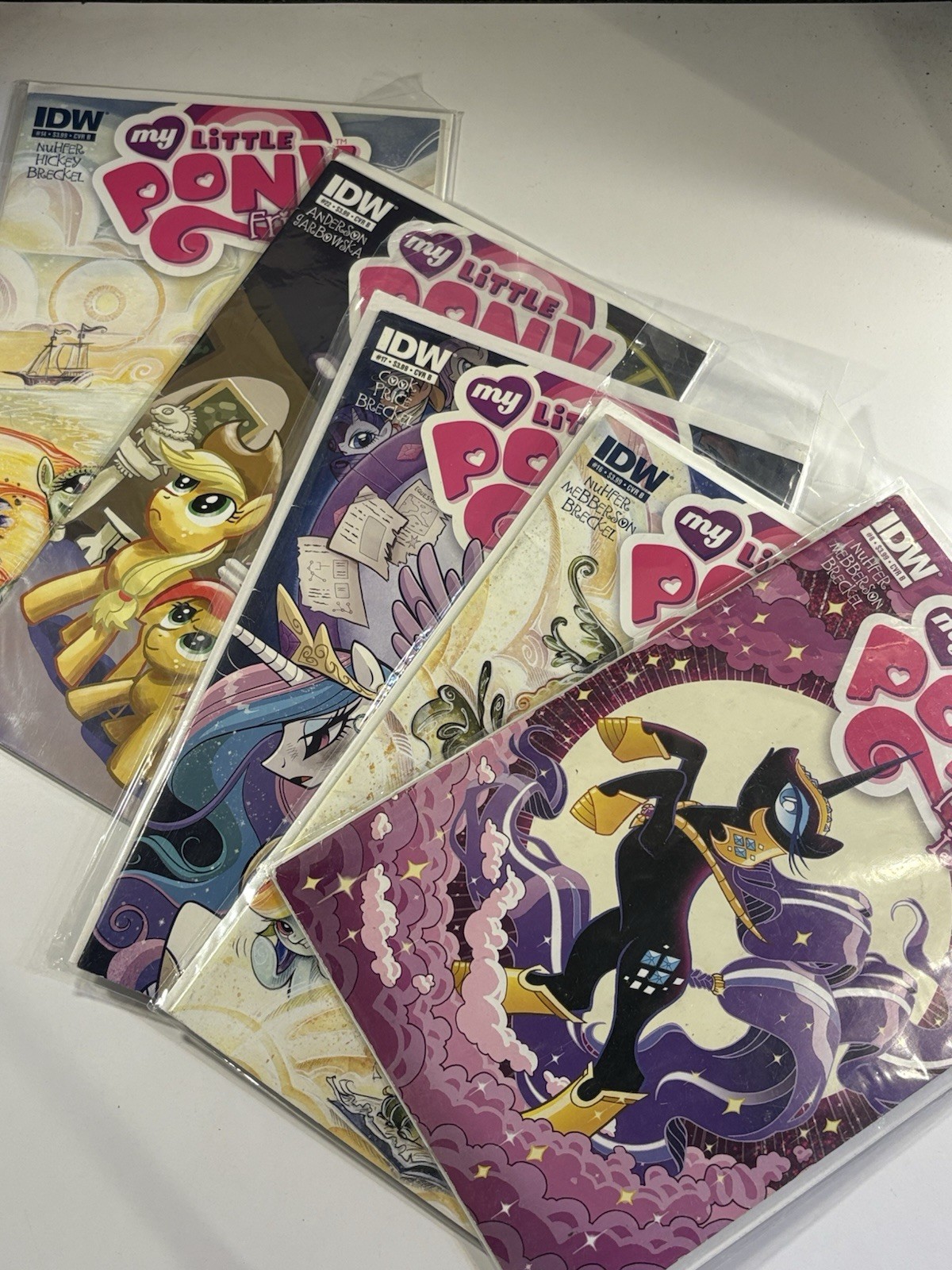 My Little Pony Friends Forever Comic Lot #24 25 26 29 31 IDW 2014 5 Book Set
