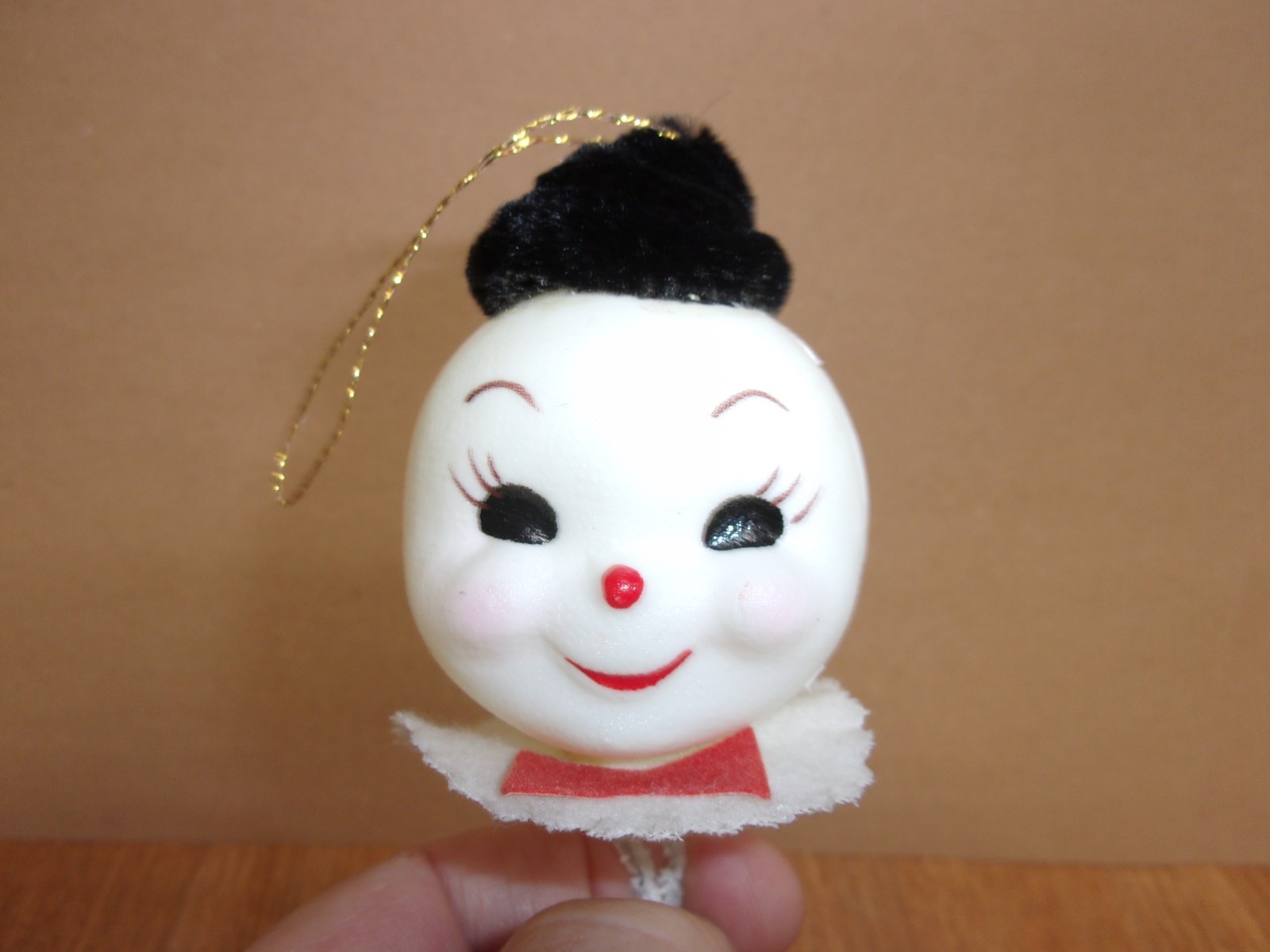 Vintage 50's - 60's Jolly Snowman Christmas 10 string lights  (Japan)
